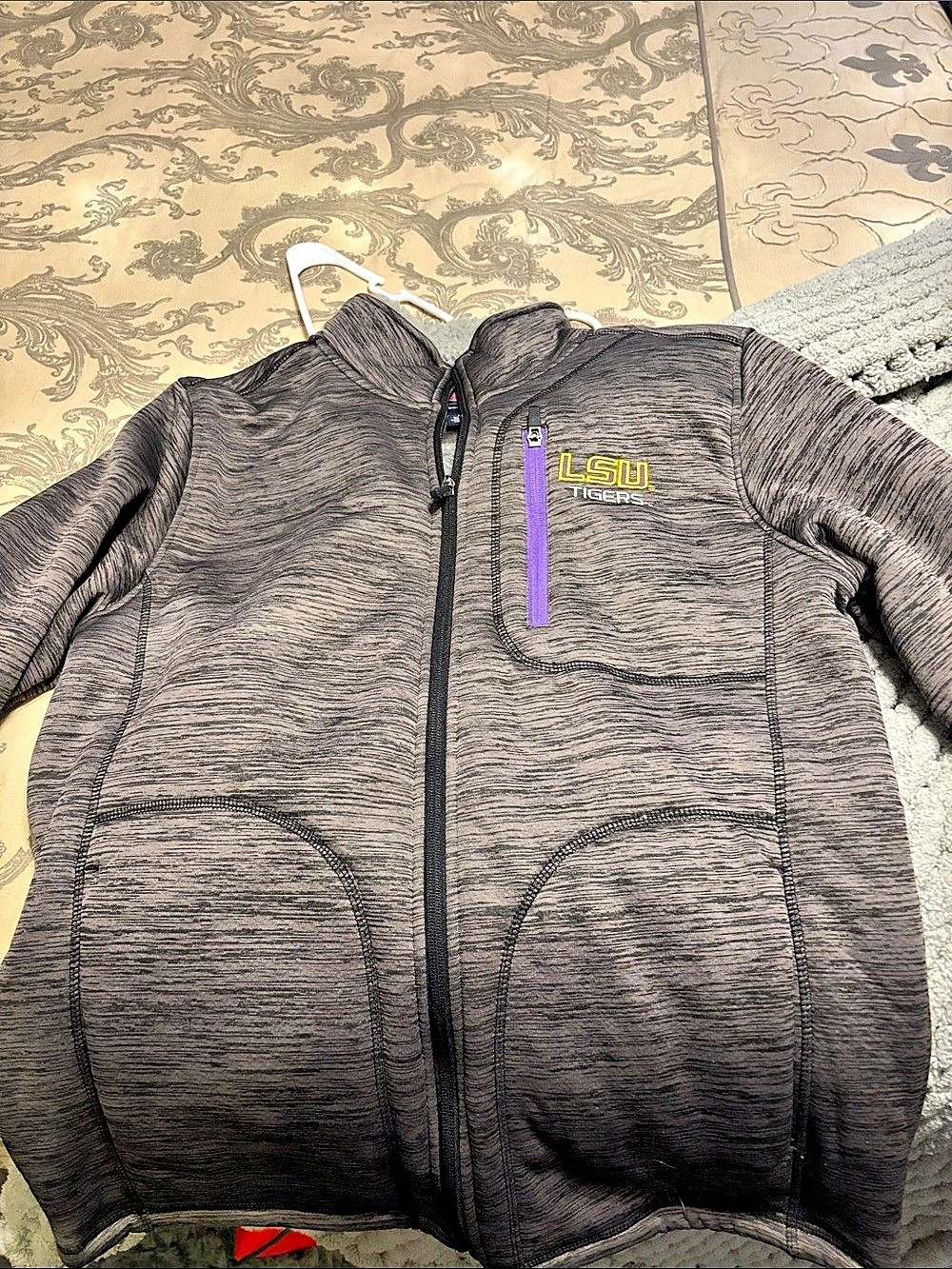 Gill Sports by Carl Banks Men's Gray & Black Jacket Size Medium